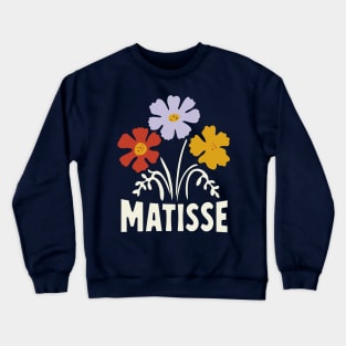 Matisse Flowers Lover Crewneck Sweatshirt